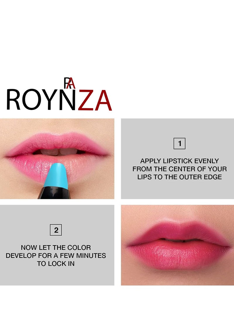 روينزا أحمر شفاه سحري احمر الوان طبيعية 100% تدوم طويلا - Image 2