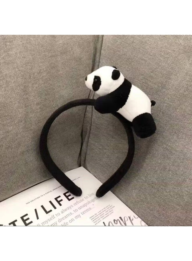 Animal Ear Headbands 26#Headband-papa bear Halloween Costume Accessories Cute Fancy Headwear for Girls & Women - Image 1