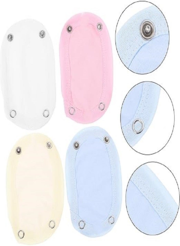 Generic - Extend Baby Clothes with Ease Using the Romper Extender (6 Pieces) – Assorted Colors - Image 1