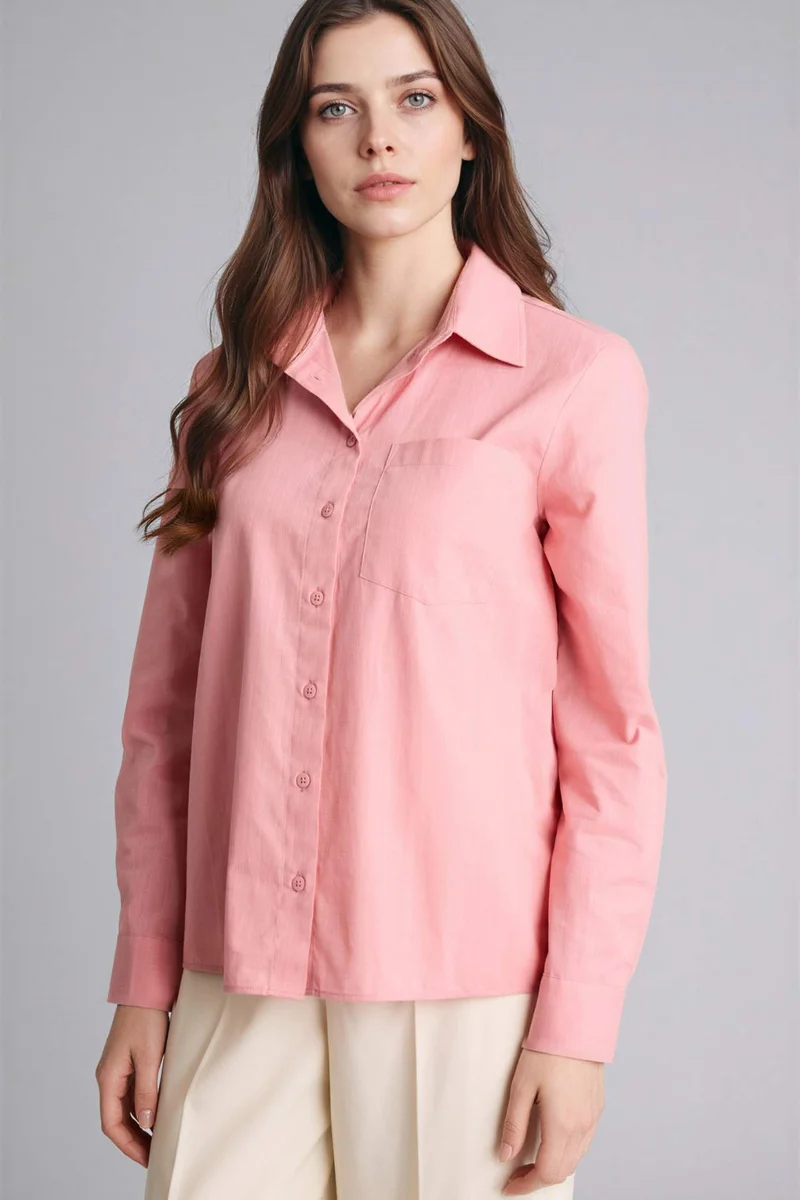 ديفاكتو 100% Cotton Basic Shirt