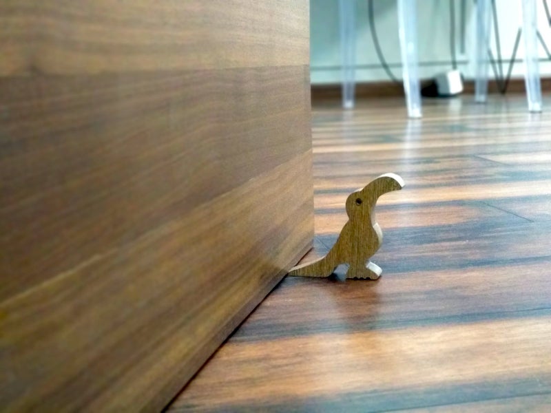 VAH New Toucan BirdDesign Small Non-Slip Wooden Door Stoppers - to Stop Or Jam The Doors - Image 5