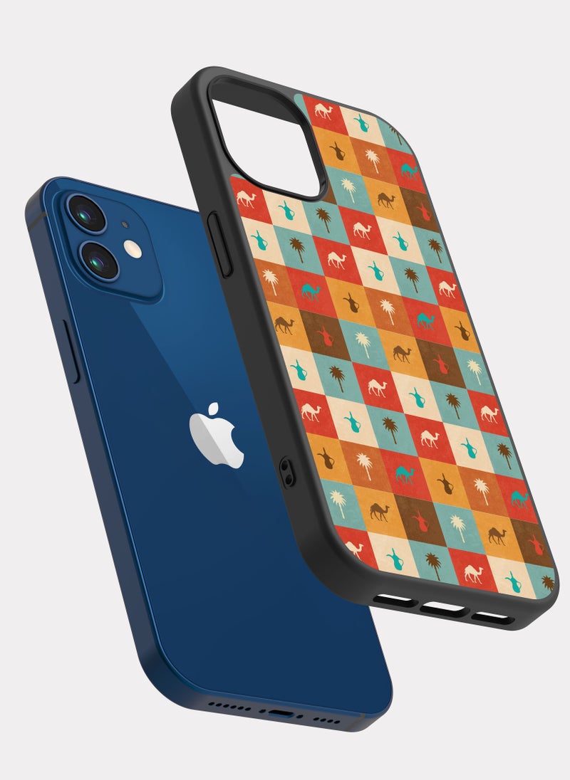 PXLAAT iPhone 12 case cover Saudi Pattern - Image 2