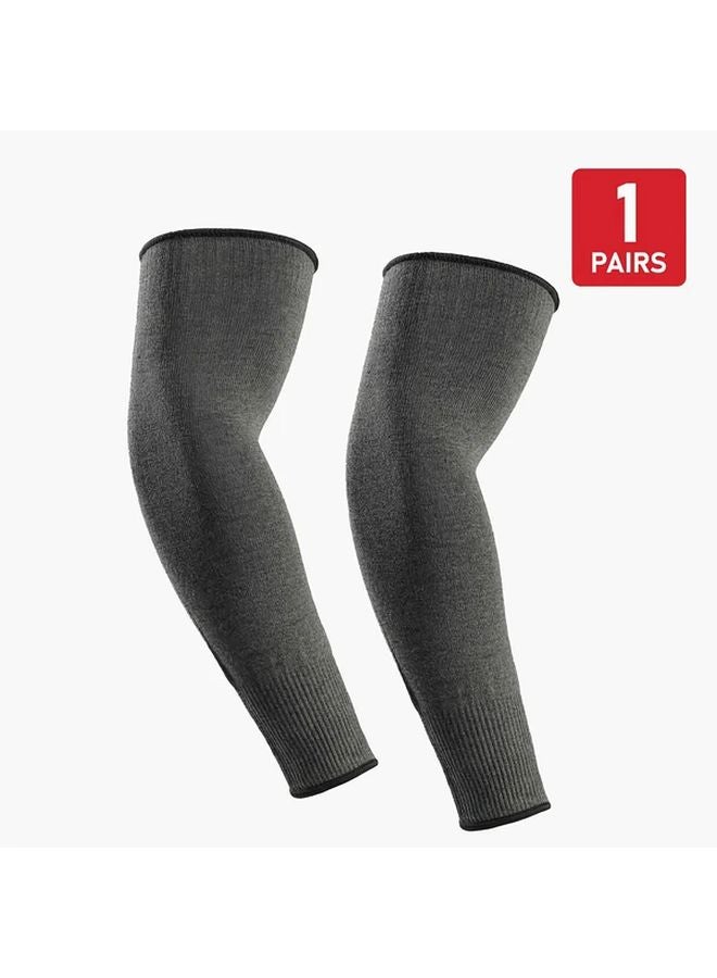One Pair Kevlar Garden Arm Sleeves Protection One Size For Outdoor Camping - Image 1