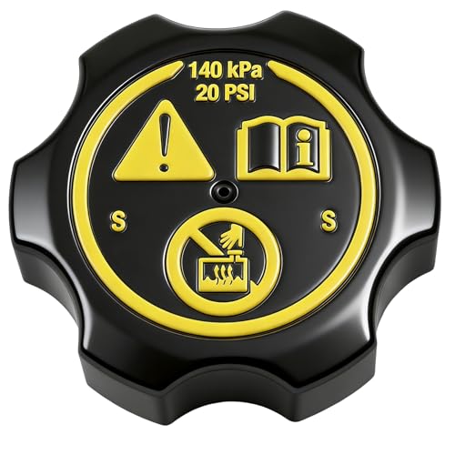Manymiba Radiator Cap for Chevrolet Silverado 1500 20072019 Equinox 2018 Malibu 20162019 Cruze 20112018 Impala 20122018 Colorado 20152020 Suburban 20072013 GMC Sierra 1500 13502353 - Image 1