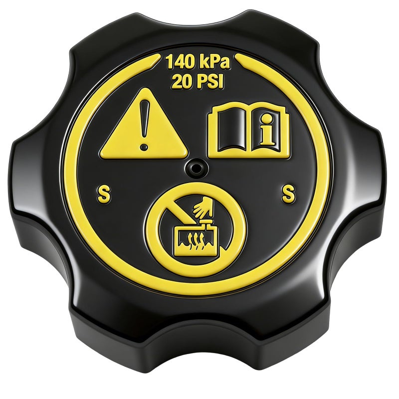 Manymiba Radiator Cap for Chevrolet Silverado 1500 20072019 Equinox 2018 Malibu 20162019 Cruze 20112018 Impala 20122018 Colorado 20152020 Suburban 20072013 GMC Sierra 1500 13502353 - Image 3