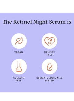 foxtale Foxtale 0.15% Beginner Friendly Retinol Night Serum for Anti Aging Retinol Night Cream 30 ml  - Image 5