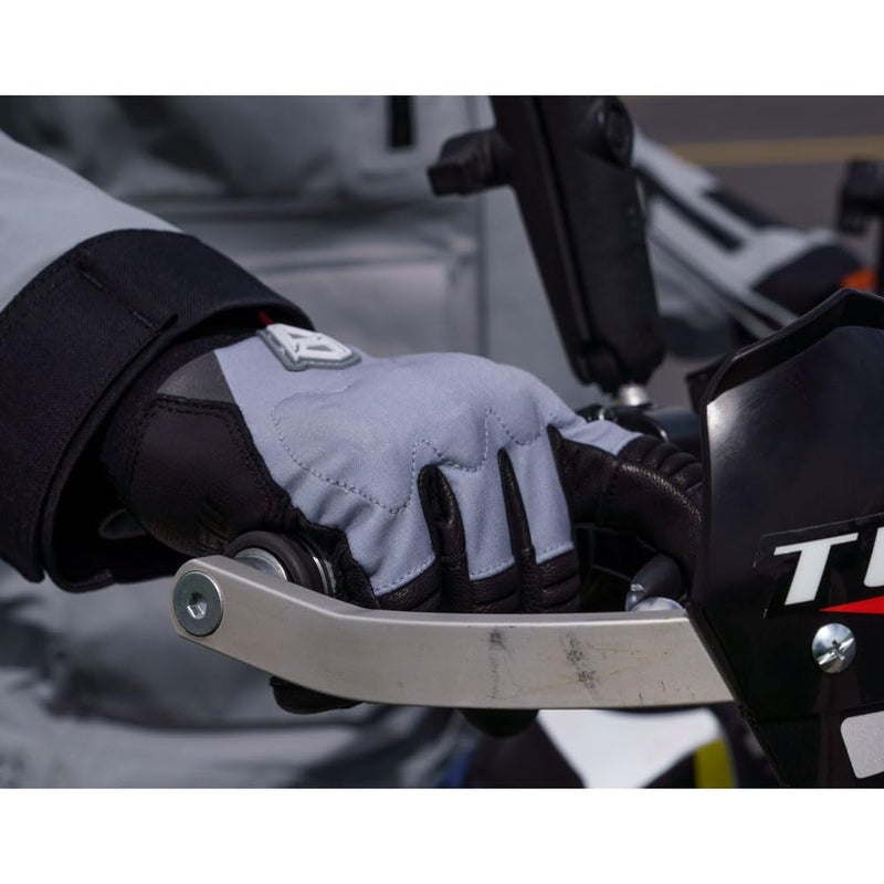 MSR Tactical Mens Gloves, Touchscreen Capable | Motorcycle | Paintball | Airsoft | ADV Wind Blocking Gloves W/D3O XX-Large Gray - Image 3