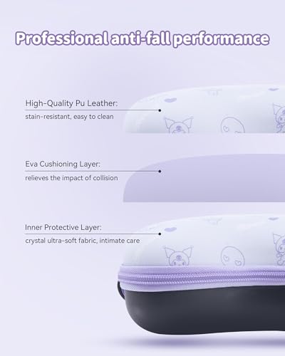 Kuitmor Controller Protection Case, Portable Travel Carrying Bag Hard Shell Storage Case fits PS4, PS5, NS Pro, Xbox with Internal Pocket for Data Cables and Accessories - Image 5