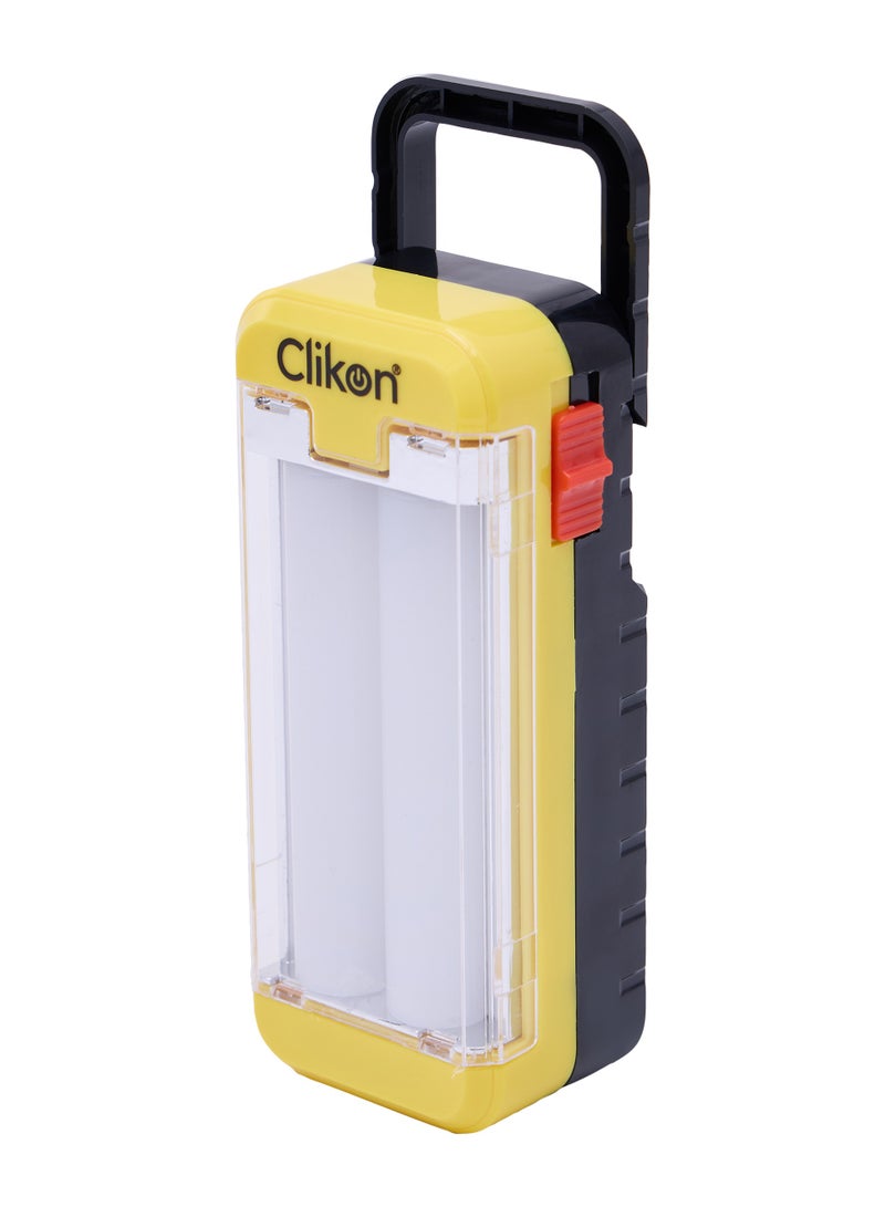 Clikon فانوس LED قابل لإعادة الشحن من كليكون CK2510 مع وقت تشغيل طويل من 5-6 ساعات، بطارية رصاصية الحمض و16 مصباح LED SMD قوي باللون الأبيض البارد، مثالي للمنزل، التخييم، الهواء الطلق، متعدد الألوان - Image 2