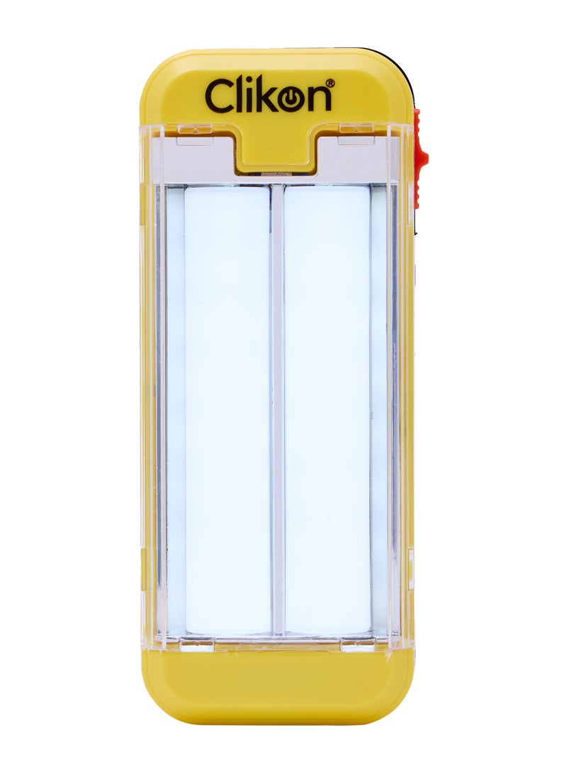 Clikon فانوس LED قابل لإعادة الشحن من كليكون CK2510 مع وقت تشغيل طويل من 5-6 ساعات، بطارية رصاصية الحمض و16 مصباح LED SMD قوي باللون الأبيض البارد، مثالي للمنزل، التخييم، الهواء الطلق، متعدد الألوان - Image 3