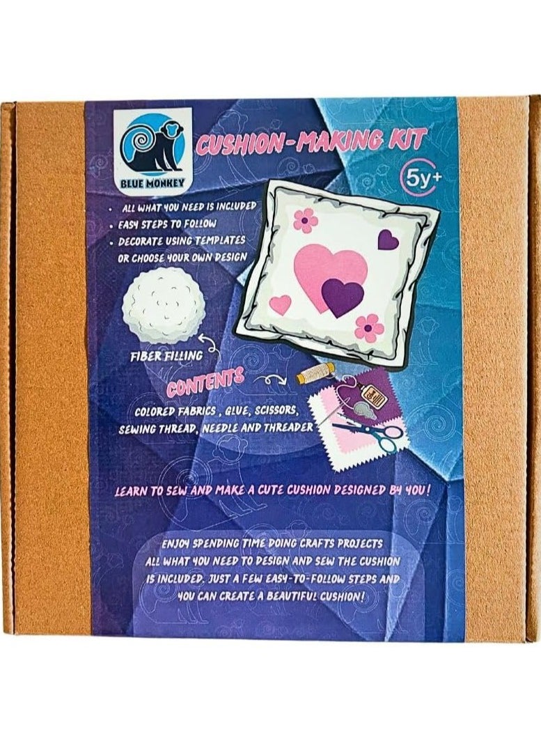 BLUE MONKEY - ​5+ STEAM BLUE MONKEY CUSHION -MAKING KIT​ - Image 1