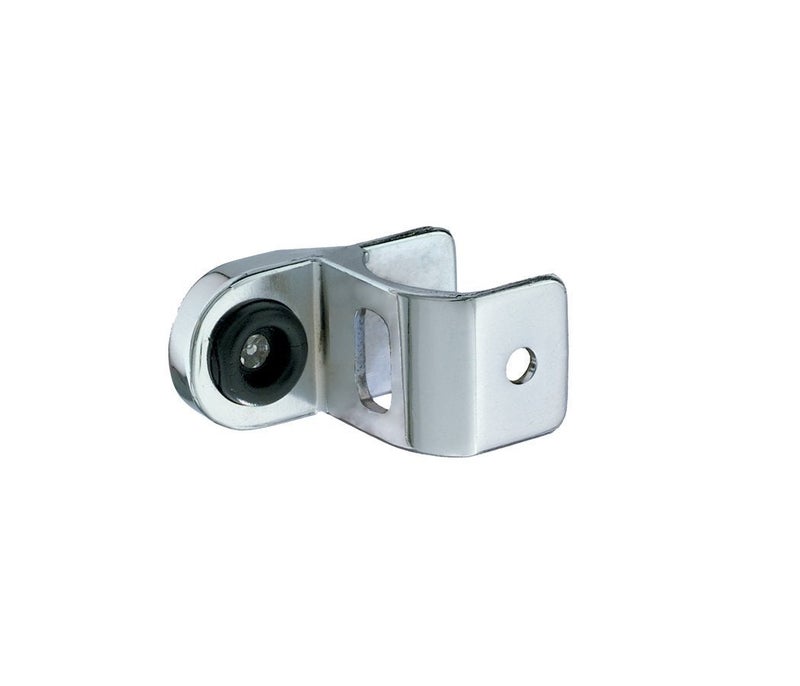 Harris Hardware TP5510B Strike Keeper Die Cast Zamac Bracket for 114 in Doors Chrome Plated