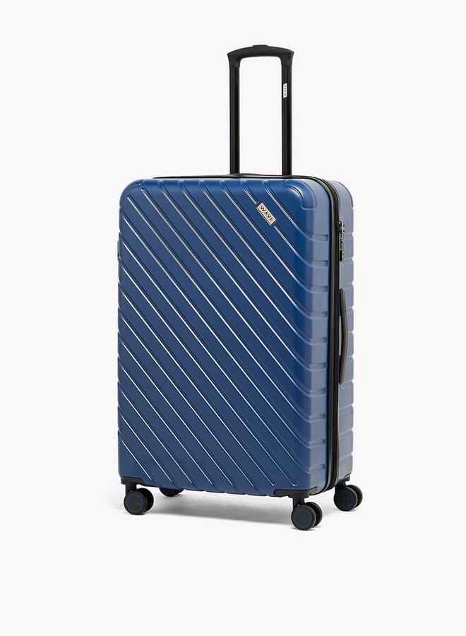 Wave Textured Hardcase Trolley Bag With Retractable Handle - Image 1