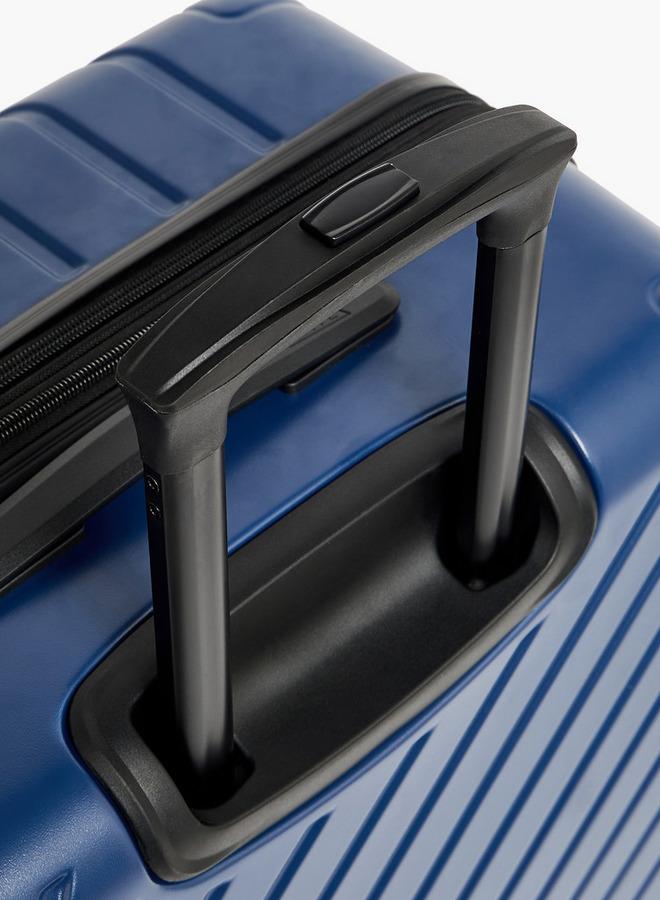 Wave Textured Hardcase Trolley Bag With Retractable Handle - Image 5