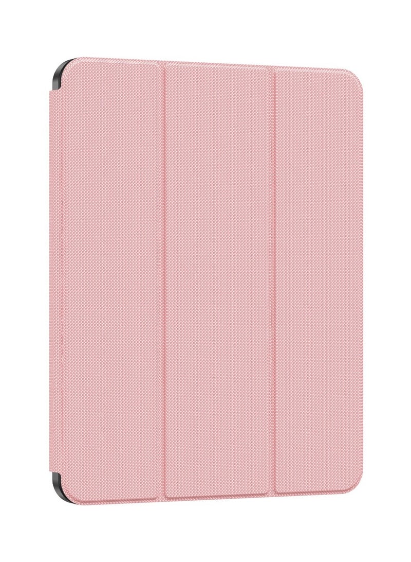 GREEN LION iPad Case Hogo Premium cover with Pencil Holder for iPad iPad 10" - 10.9" / Stable Trifold Stand / Effective Shockproof / Full Body Drop Protection / Adjustable Angles / Auto Wake/Sleep - Pink - Image 1