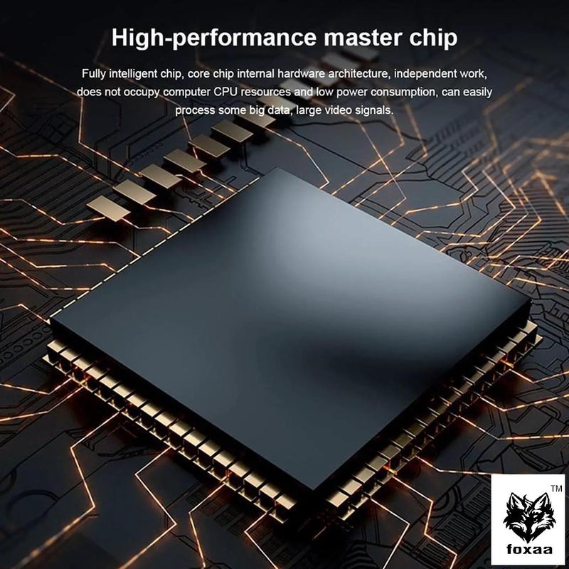 foxaa SaiRetail.Com PCIe SATA Controller Expansion Card - 8 Ports with 8 SATA Cables, Power Splitter Cable and Low Profile Bracket - PCI-E X1 3.0 Gen3 (6Gbps) Controller Card (ASM1064+JMB575) - Image 5