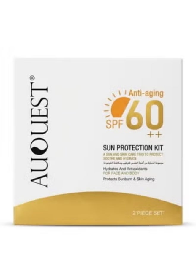 AUQUEST SPF 60++ Sun Protection Set – Complete Moisturizing & Protection for Face and Body