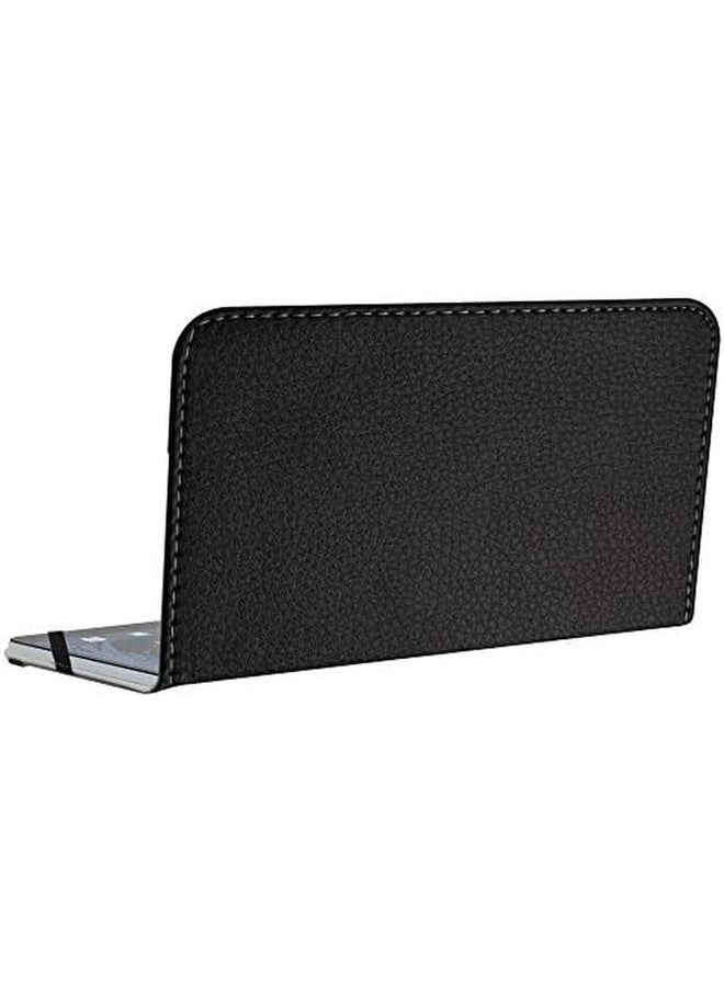 erorex - Compatible With Microsoft Surface Duo Case Pu Leather Slim Folding Stand Cover For Microsoft Surface Duo Not Fit Surface Duo 2 Tablet Black - Image 1