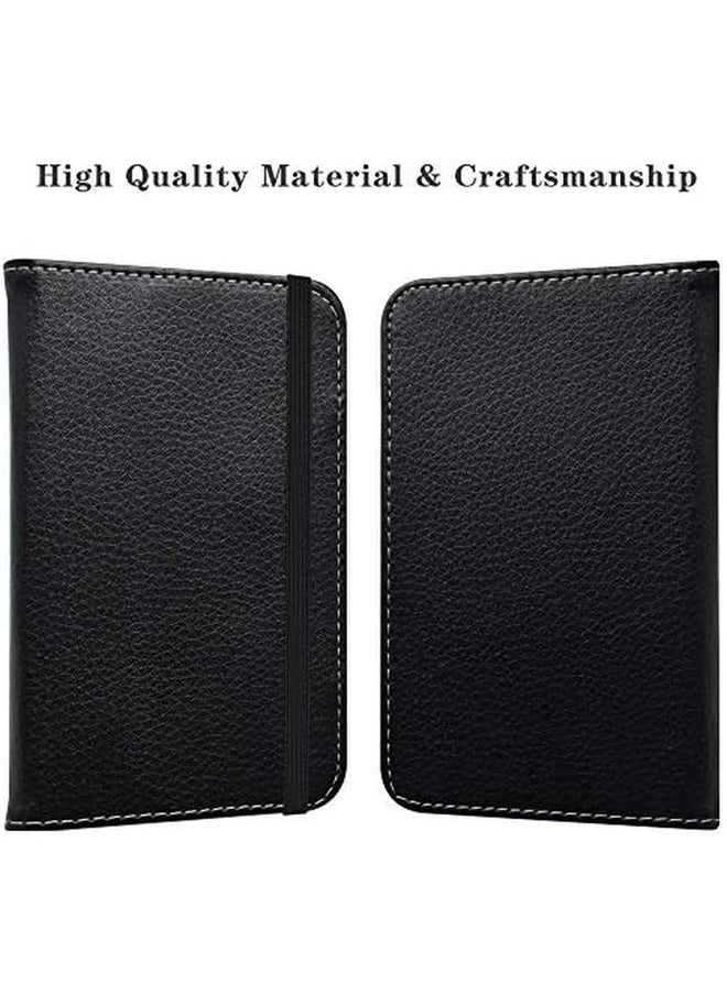 erorex - Compatible With Microsoft Surface Duo Case Pu Leather Slim Folding Stand Cover For Microsoft Surface Duo Not Fit Surface Duo 2 Tablet Black - Image 1