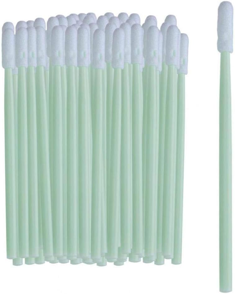 klarako Cleaning Swab,200pcs Anti-Static Foam Cleaning Swabs Round Tip Cleaning Stick for 3D Printer/Disk/Lens - Image 1