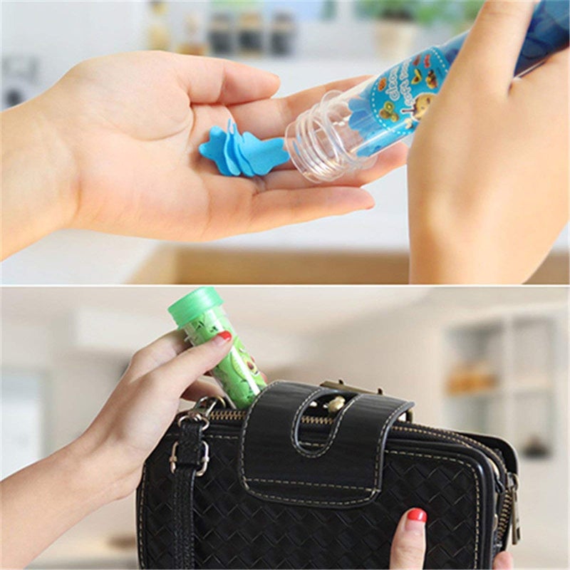 SKDBPM Travel Soft Paper Soap Flower Design Tube Shape Bottle PACK OF 2 Pcs AssortedRandom Colour - Image 3