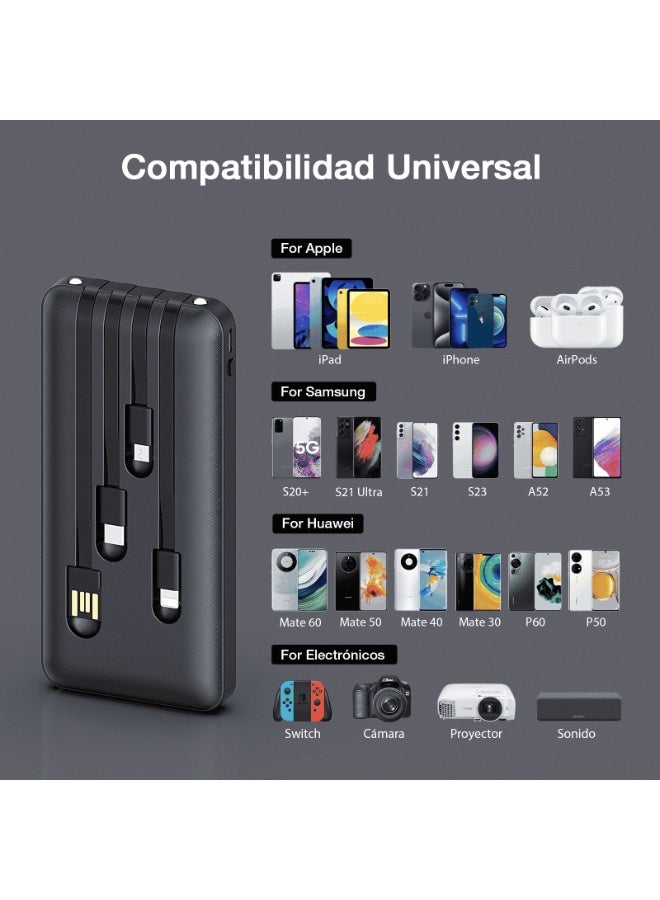 1HORA Power Bank 10000mAh 10.5W Max - GAR148 - Black - Image 1