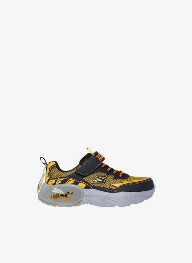 SKECHERS Boys' Logo Detail Sports Shoes With Hook And Loop Closure - Creaturecrawlers