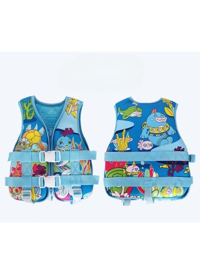 ريبنيو سترة سباحة للأطفال الصغار، أربطة ذراع للأطفال من وزن 30 إلى 50 رطلاً، سترة سباحة مع أربطة ذراع للسباحة - Image 1