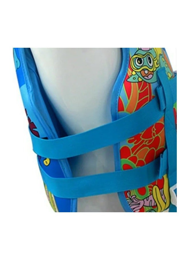 ريبنيو سترة سباحة للأطفال الصغار، أربطة ذراع للأطفال من وزن 30 إلى 50 رطلاً، سترة سباحة مع أربطة ذراع للسباحة - Image 3