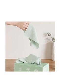 Generic Microfiber Cleaning Cloth  Reusable Microfiber Cleaning and Drying Wipes With Dispenser Box Multicolor  - Image 1
