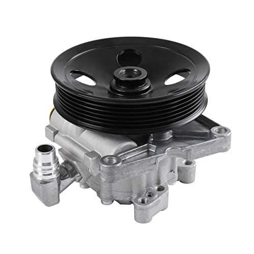 JDMSPEED Power Steering Pump Replacement For Mercedes Benz ML320 ML350 ML430 ML500 ML55 AMG W163 Replaces 0024663801, 0024668201, 0044661401, A0024663801, 0024664601 Power Assist Pump with Pulley and Bracket - Image 1