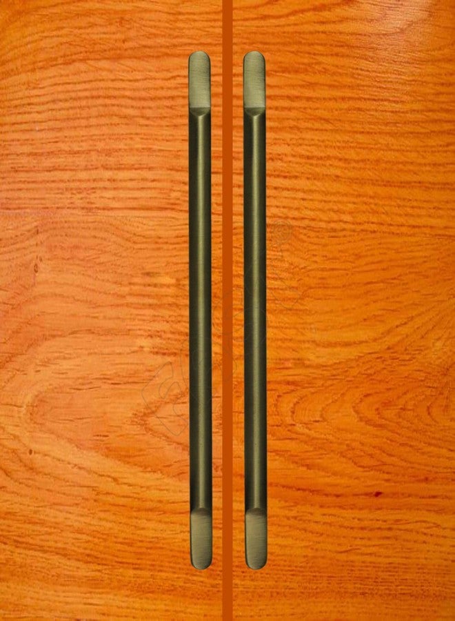 FAST CP35 Brass Antique Stainless Steel Furniture Cabinet Pull Door Handle for Wardrobe, Cupboard, Dresser Doors and Drawer 2pcs (224mm) - Image 4