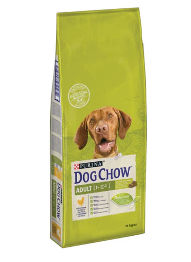 PURINA - Dog Chow Adult Dogs Food With Chicken- 14 kg - Image 1