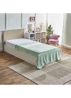 Home Box Ontario Solid Coral Fleece Kids Blanket 170 x 120 cm  - Image 1