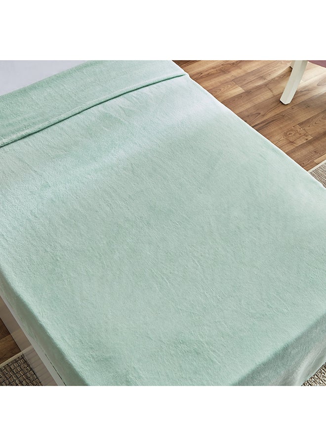 Home Box Ontario Solid Coral Fleece Kids Blanket 170 x 120 cm  - Image 4