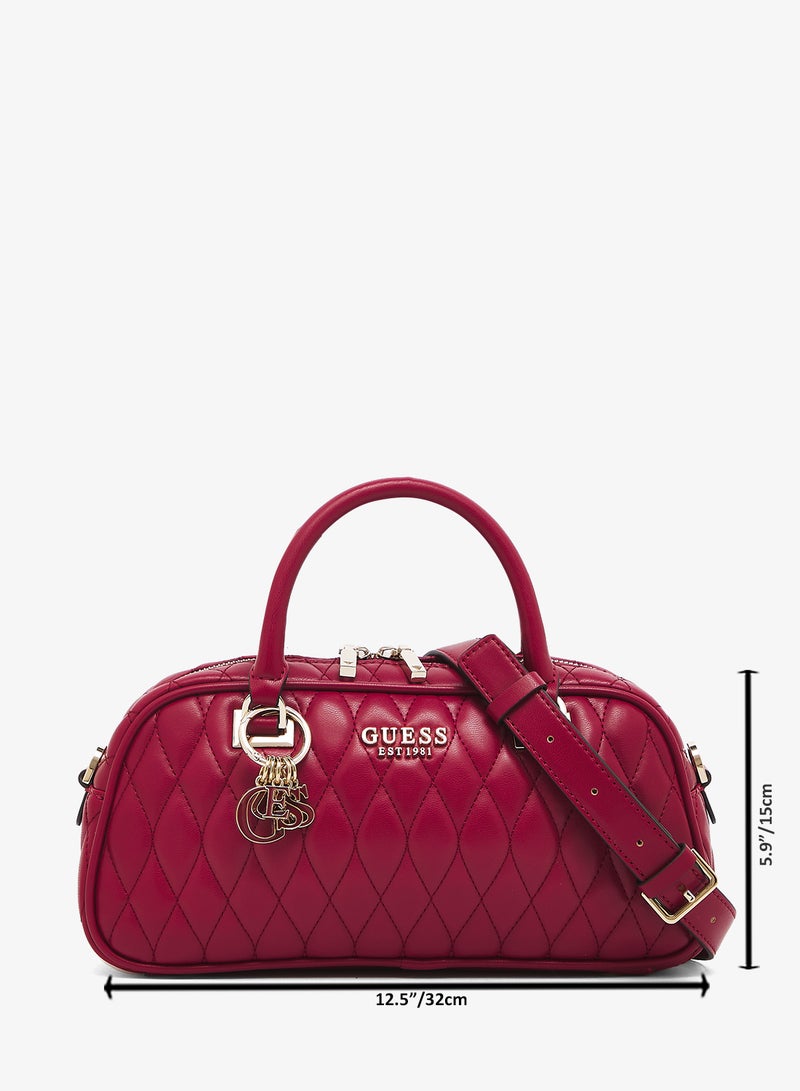 GUESS Valla Small Satchel Bag - Image 5