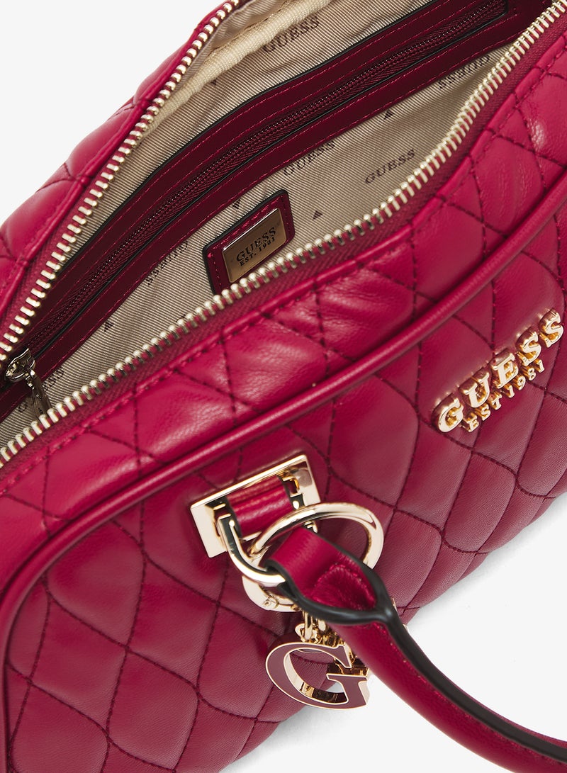 GUESS Valla Small Satchel Bag - Image 4