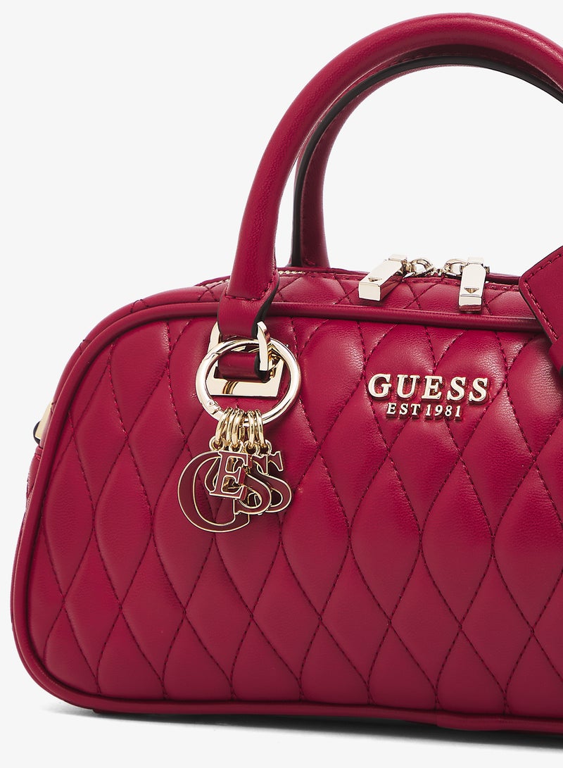 GUESS Valla Small Satchel Bag - Image 3