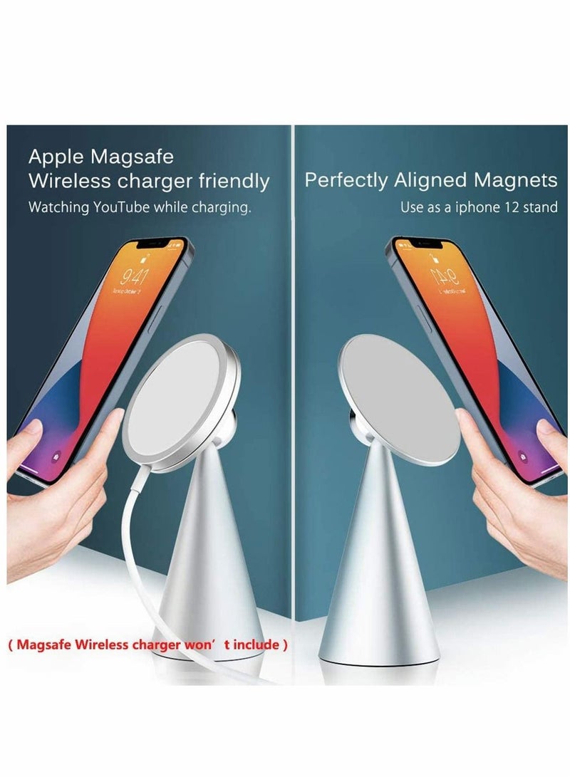 Y&D Stand for MagSafe Charger Angle Adjustable Phone Dock Holder Cradle iPhone 12 Pro Max /12 Pro/12 Mini & iPhone13 Series - Image 4