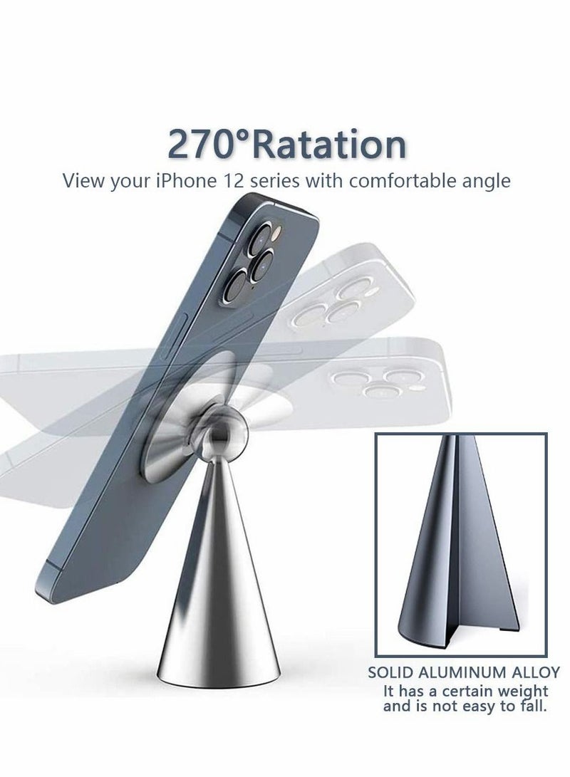 Y&D Stand for MagSafe Charger Angle Adjustable Phone Dock Holder Cradle iPhone 12 Pro Max /12 Pro/12 Mini & iPhone13 Series - Image 2