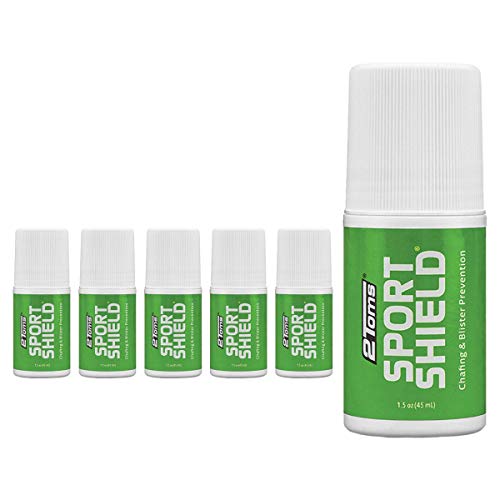 2Toms SportShield, Original Formula, All-Day Anti Chafe and Blister Prevention, Waterproof Protection from Chafing and Skin Irritation, 1.5 Ounces, 6 Bottles - Image 1