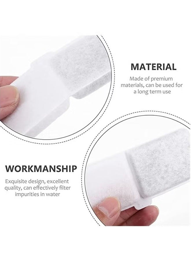 12 Pcs Pet Drinking Water Filter Cotton, Pet Water Fountain Replacement Filter Activated Carbon for Automatic Pet Water Dispenser for Cats Dogs - Image 4