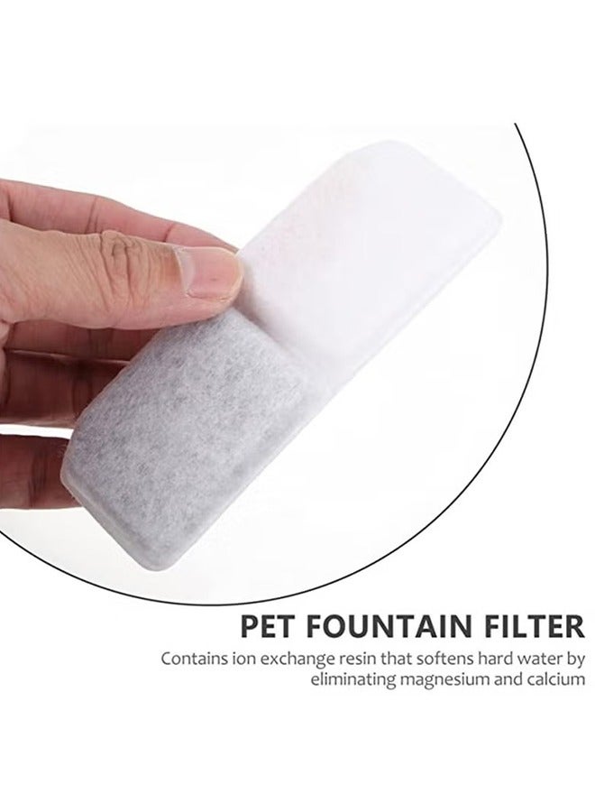 12 Pcs Pet Drinking Water Filter Cotton, Pet Water Fountain Replacement Filter Activated Carbon for Automatic Pet Water Dispenser for Cats Dogs - Image 5