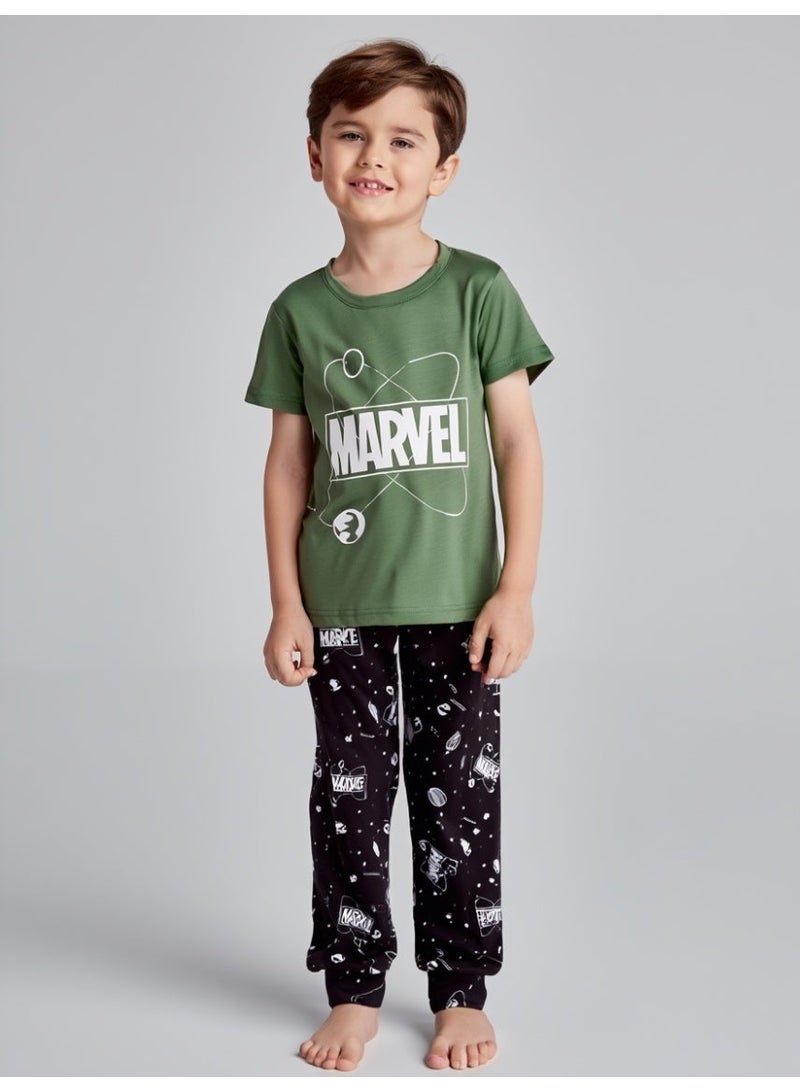 MARVEL - ‬‪BOYS SHORT SLEEVE PAJAMA SET‬ - Image 1