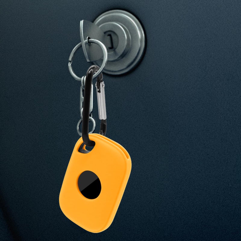 Yellow Silicone Protector Sleeve for Trackers Active Lifestyle Antidrop Holder - Image 4