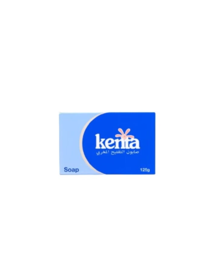 كنتا صابون Kenta المغربي الأصلي  تنظيف وتفتيح البشرة  مناسب للمناطق الحساسة  ترطيب وتوحيد اللون  125 جم - Image 1