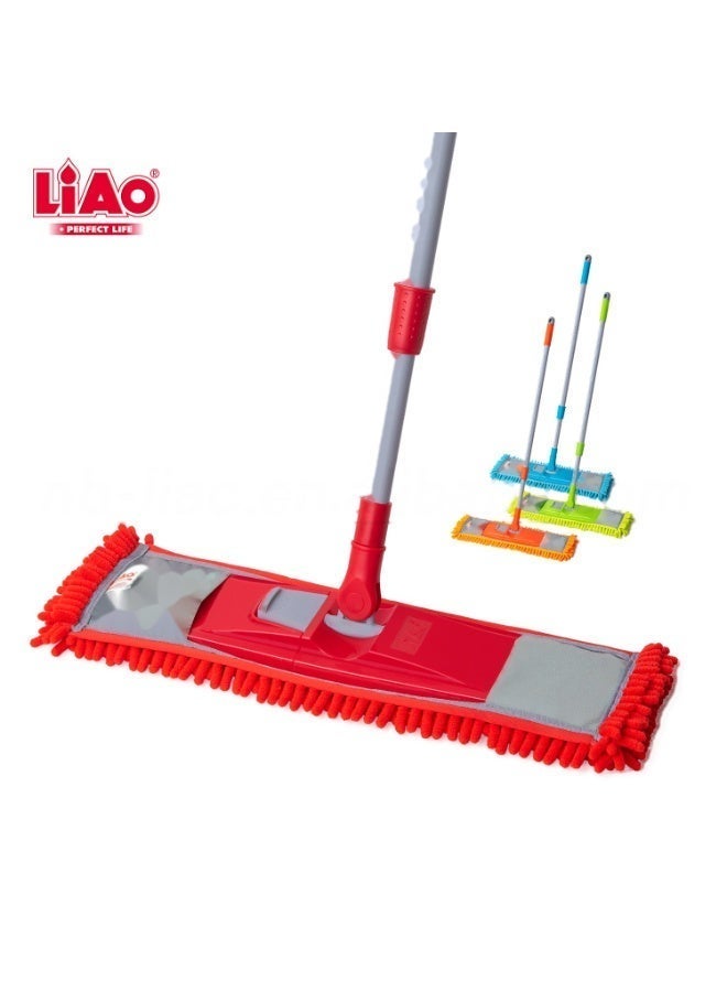 LIAO LA2210 Microfiber Mop – High Absorbency Floor Cleaning Mop with Telescopic Handle - Image 1