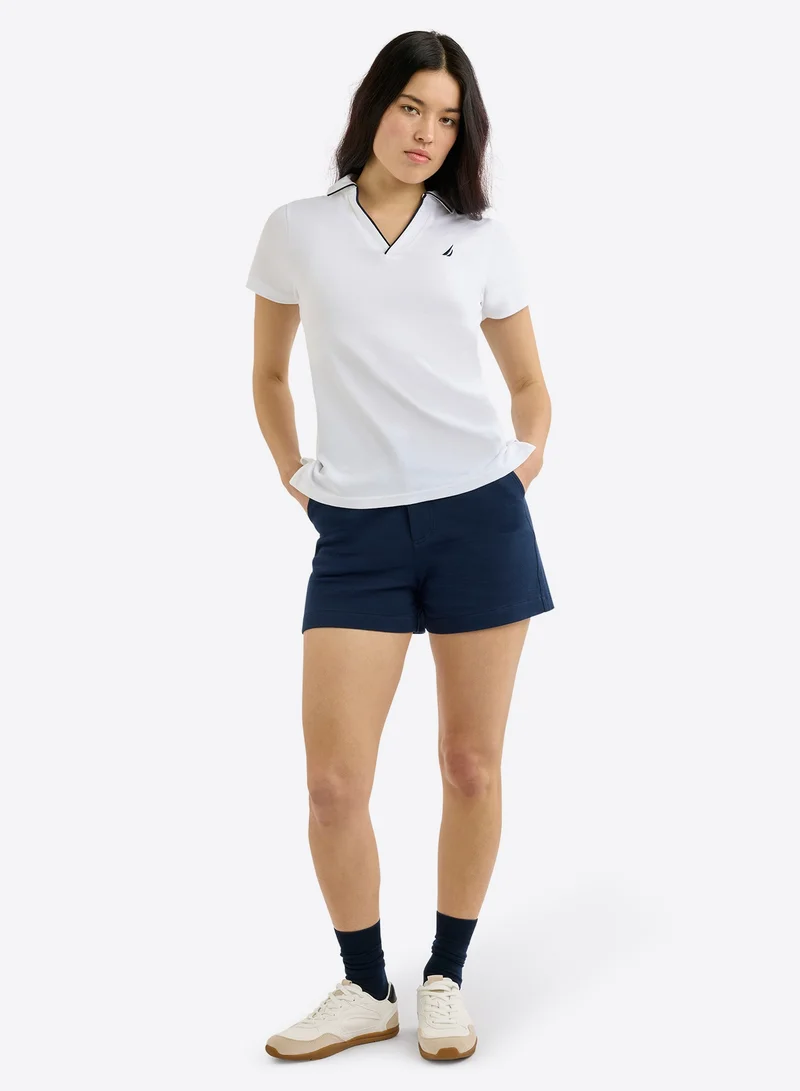 NAUTICA Essential Regular Fit Premium Cotton Logo Polo Shirt