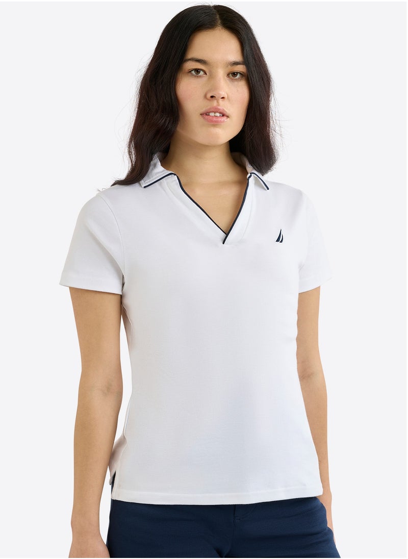 NAUTICA Essential Regular Fit Premium Cotton Logo Polo Shirt  - Image 1