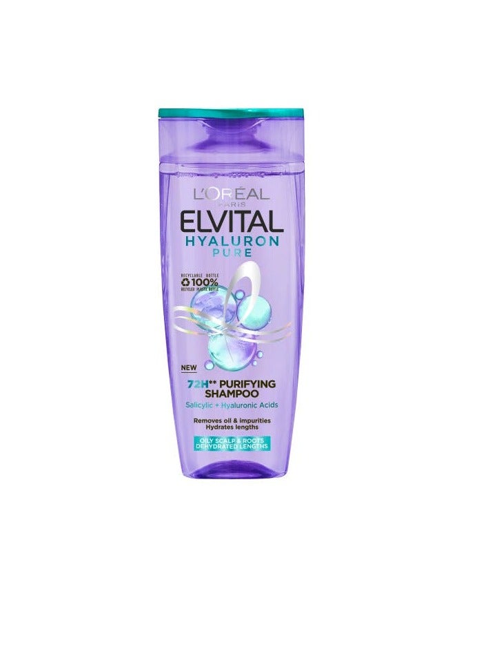 Elvive [Hyaluron] Pure Rehydrating Shampoo 600 ml